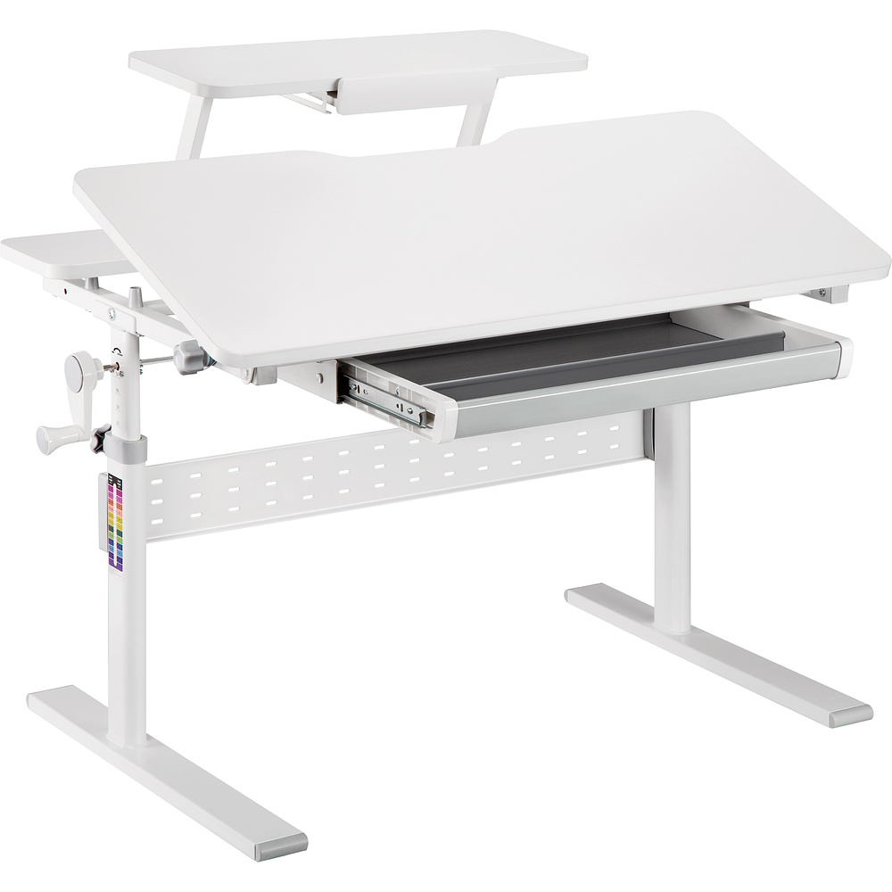 Стол Ergosmart E601S GREY, 900х600х(540-760) мм - 3