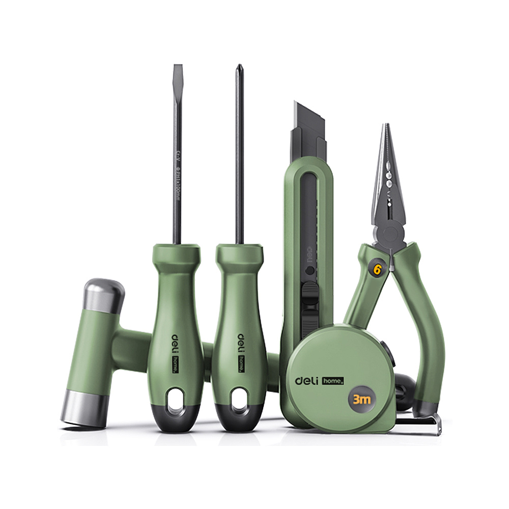 Набор ручного инструмента Deli HS HT0006L, 6 предметов, бокс - 2