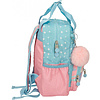 Рюкзак школьный Enso "Keep the oceans clean" S, голубой, розовый - 2