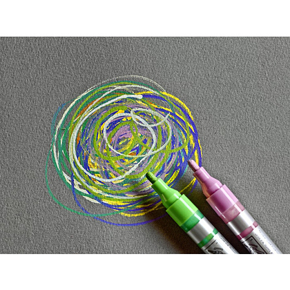 Бумага для смешанных техник "Fabriano. Cromia", 50х65 см, 220 г, черный - 6