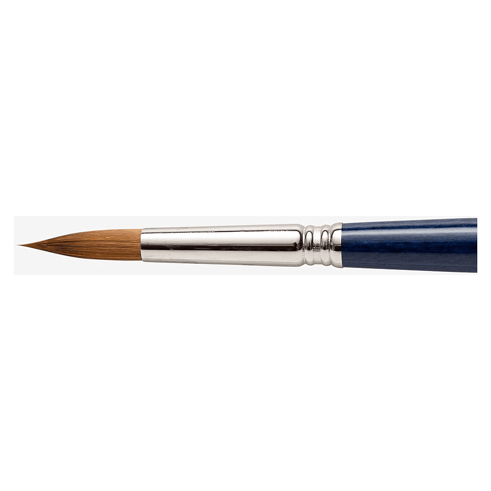 Кисть "Escoda Chronos", микс, круглая, на короткой ручке, № 12 - 2