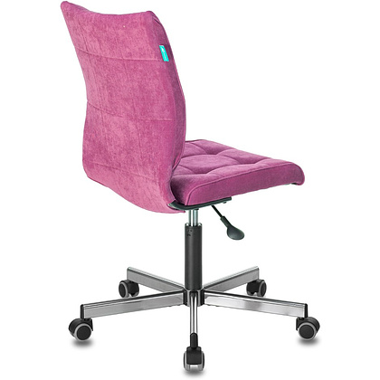 Кресло для персонала "Бюрократ СH-330M/LT", ткань, металл, малиновый - 4