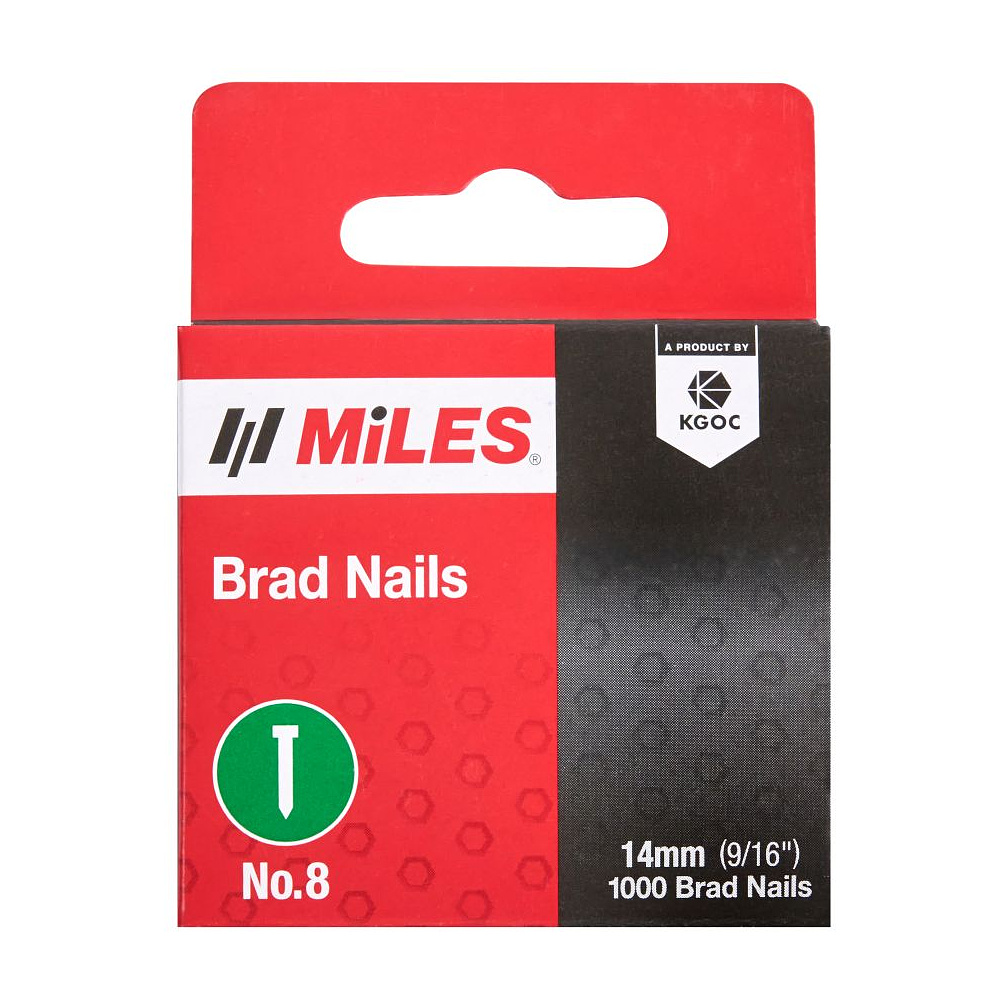 Скоба №8 "Miles", 14 мм, 1000 шт