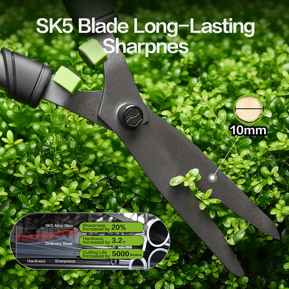 Сучкорез садовый Deli GS EDL-YL1006, 650 мм, черный, зеленый - 2