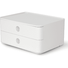 Блок из 2-х лотков закрытый "Allison", белый