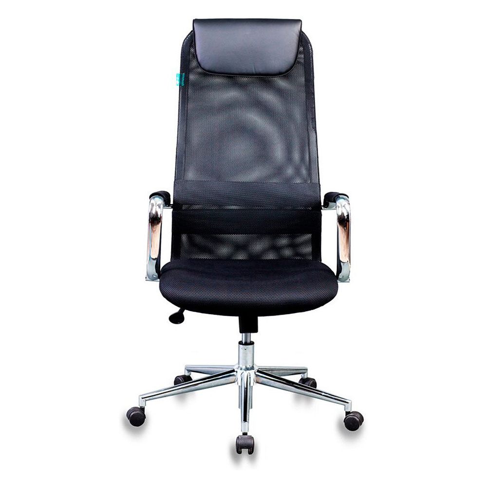 Кресло для руководителя "Бюрократ KB-9/DG", ткань, металл, черный - 2