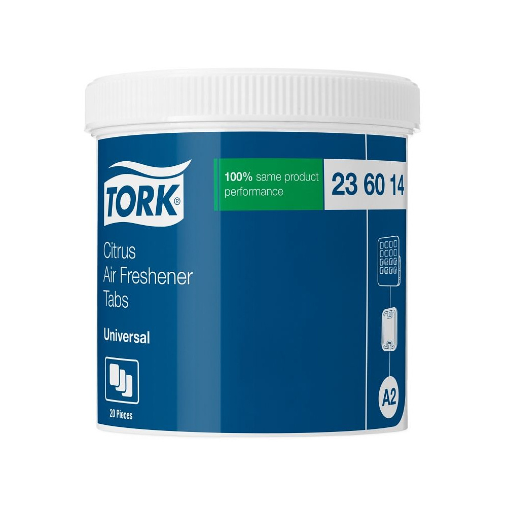 Освежитель воздуха "Tork Premium", твердый, А2, 20 шт/упак, цитрус (236014)