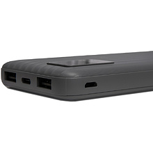 Внешний аккумулятор Power Bank "Wave 10", 10000 mAh, серый