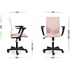 Кресло для персонала UTFC Бэрри М-902 TG, пластик, ткань, бежевый - 6