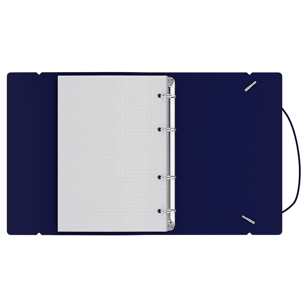 Тетрадь "База", А5, 120 листов, клетка, синий - 5