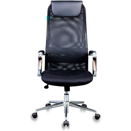 Кресло для руководителя "Бюрократ KB-9/DG", ткань, металл, черный - 2