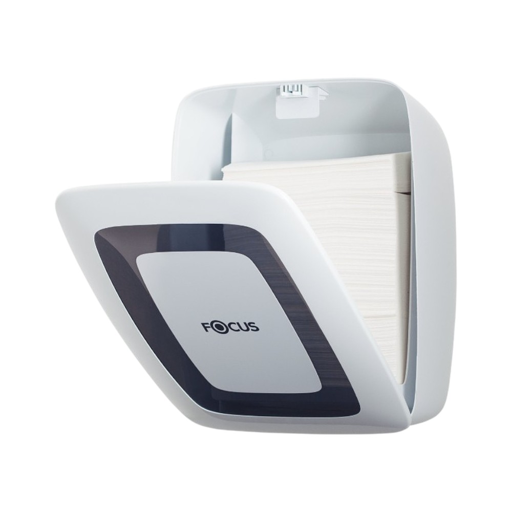 Диспенсер Focus для полотенец листовых, белый - 4