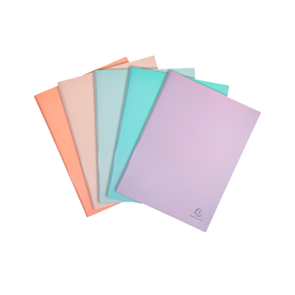 Папка с файлами "Aquarel", 50 карманов, ассорти