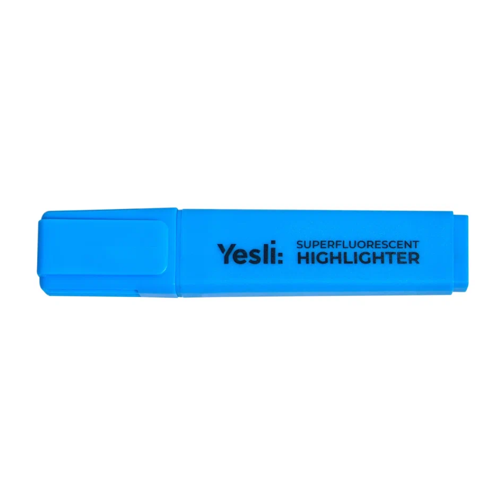 Маркер текстовый "Yesli:", голубой - 2