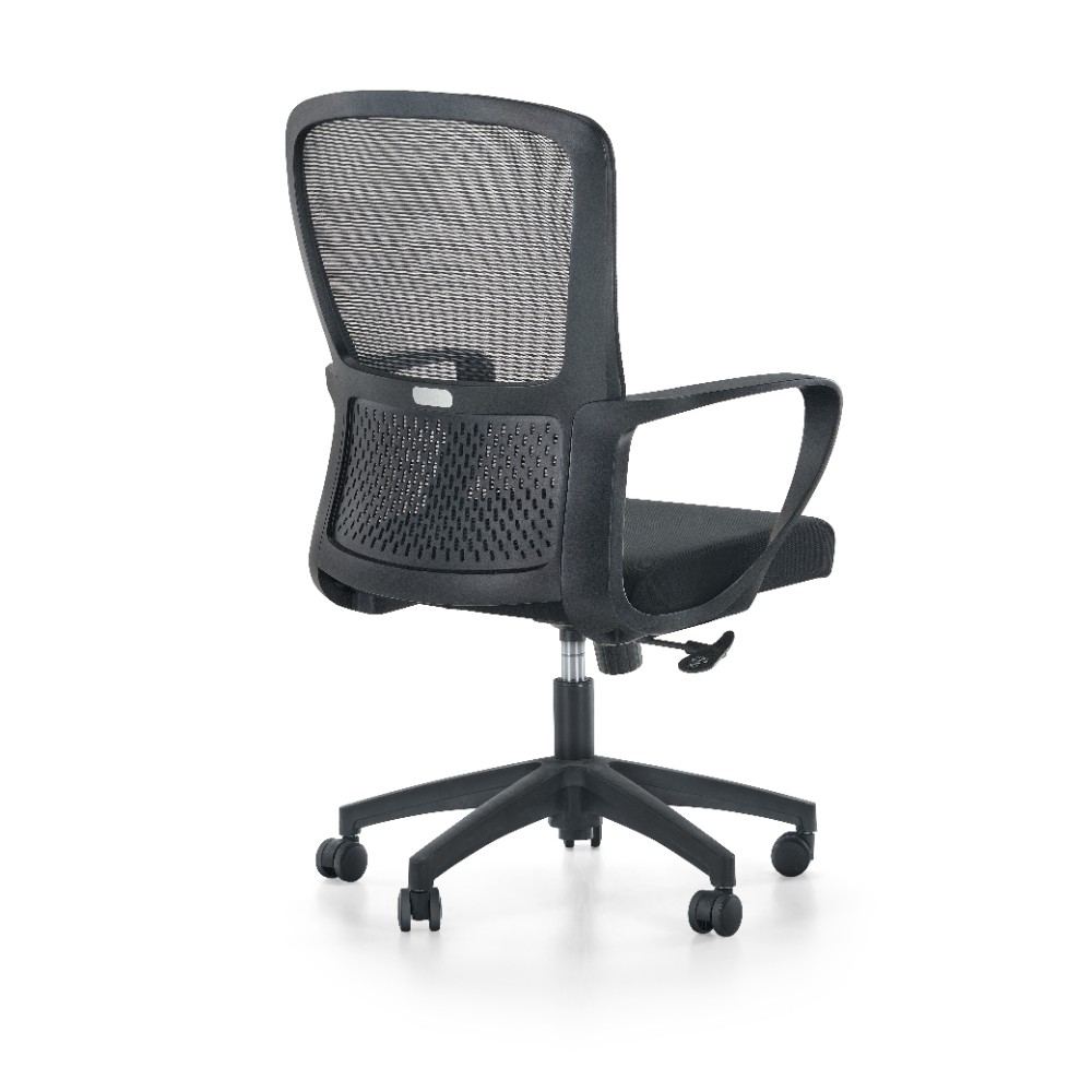 Кресло для персонала SitZone U-069B, сетка, ткань, пластик, черный, 2 шт/упак - 2