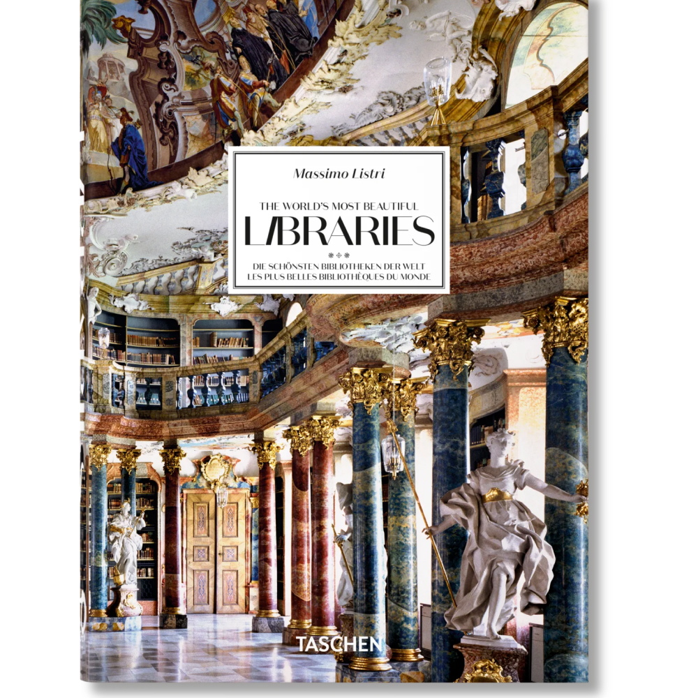 Книга на английском языке "Massimo Listri. The World's Most Beautiful Libraries", Elisabeth Sladek