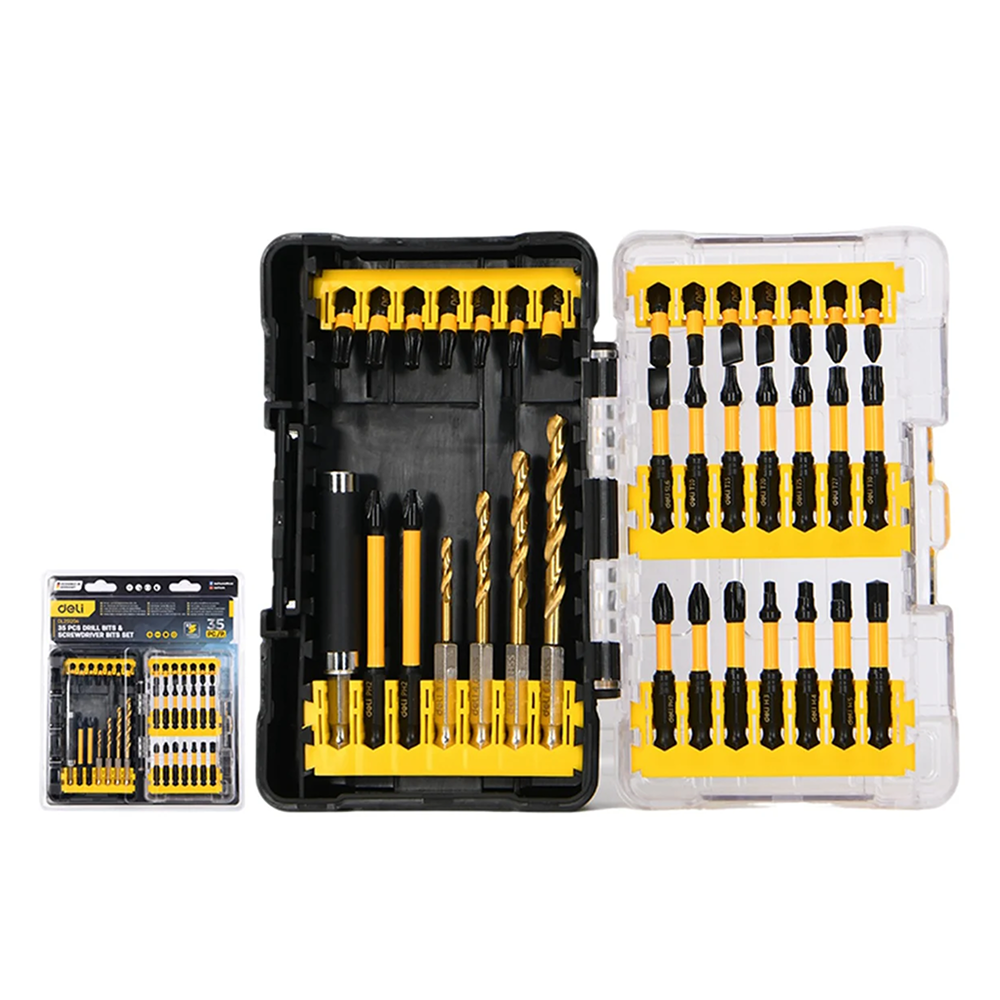 Набор оснастки Deli YS EDL251204, 35 шт.