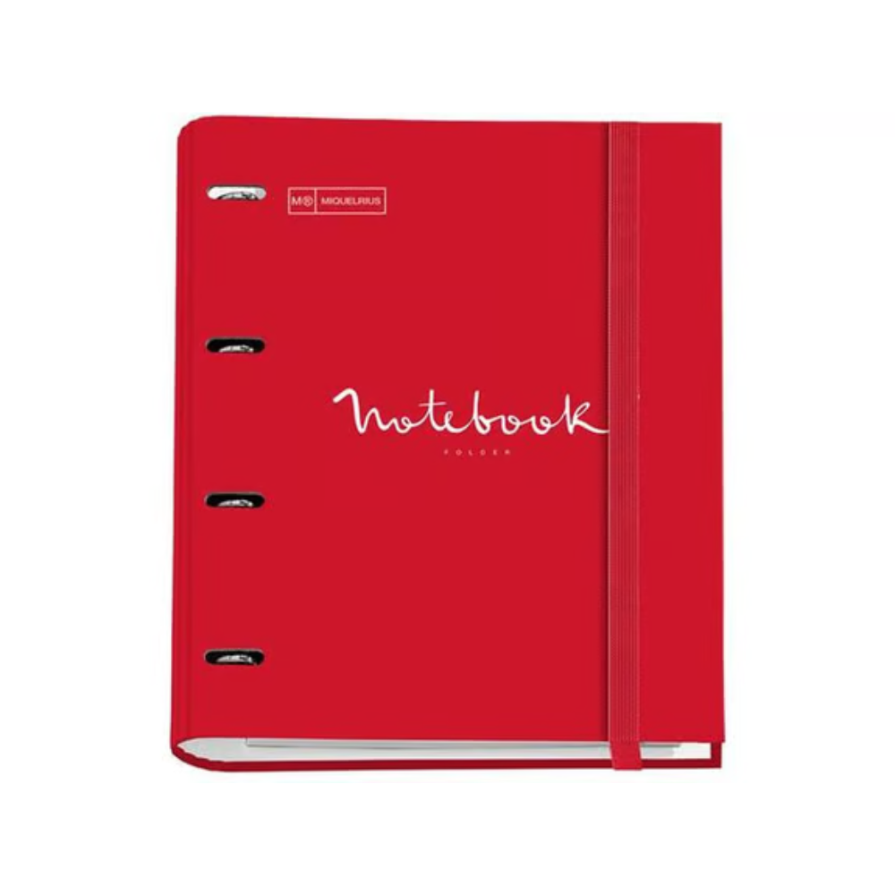 Тетрадь Miquelrius "Emotions", А4, 100 листов, клетка, красный