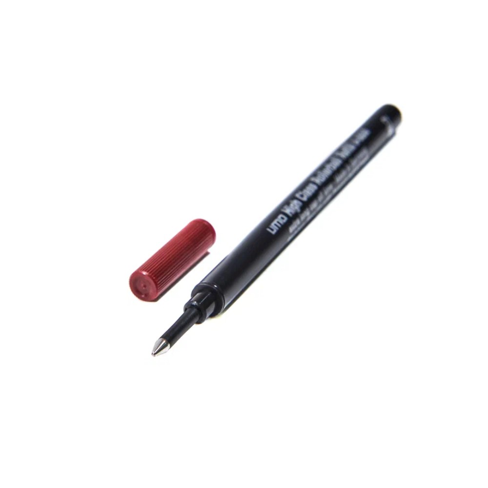 Стержень-роллер UMA, 0.7 мм, 113 мм, черный, 2 шт - 2