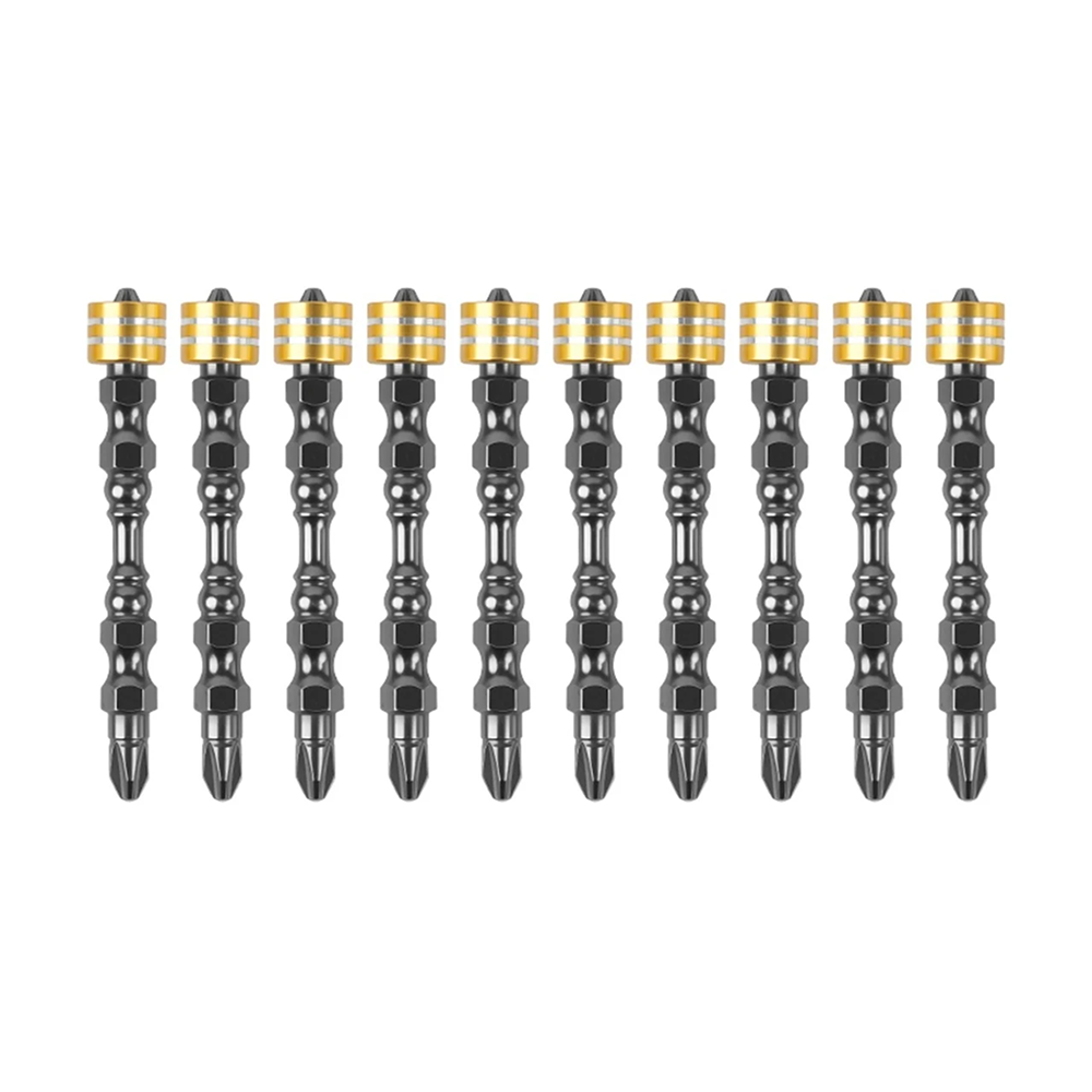 Бита Deli YS EDL255065, с ограничителем, 10 шт., PH2 x 65 мм, для ГКЛ - 11