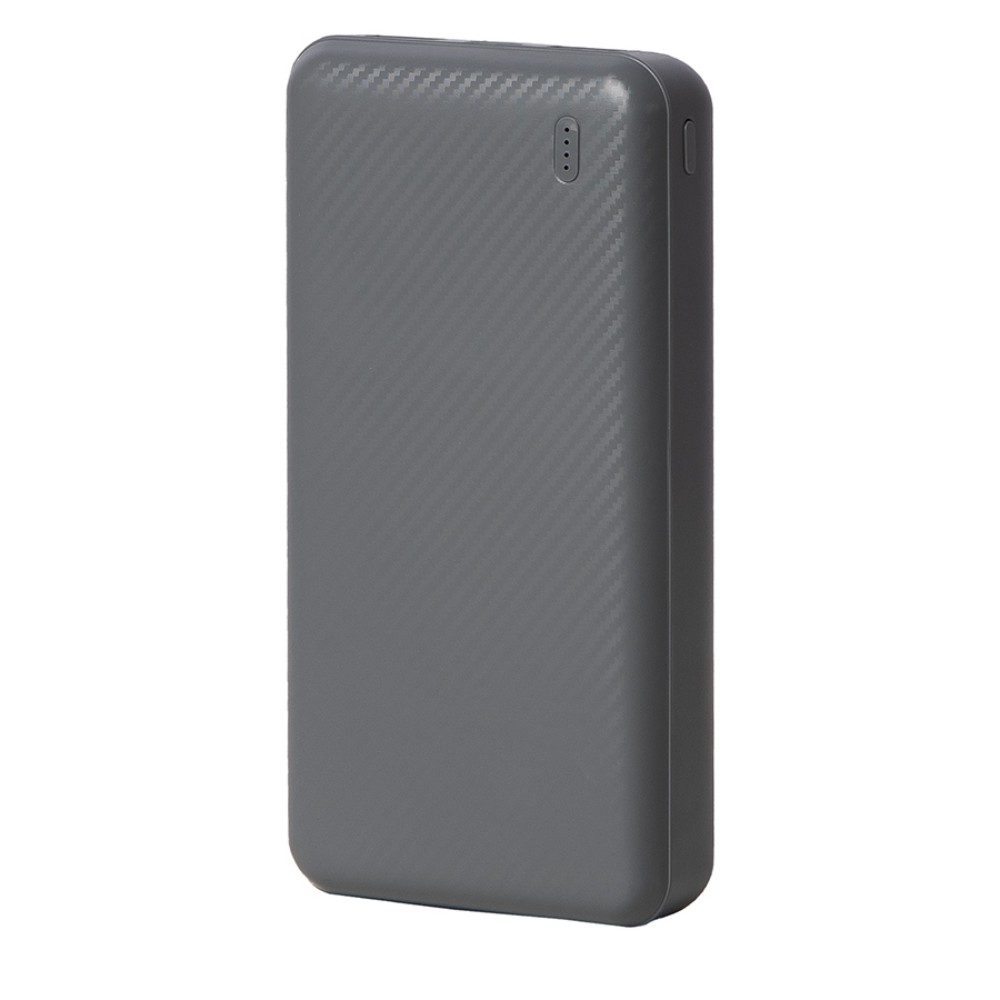 Внешний аккумулятор Power Bank "Rib 20", 20000 mAh, серый - 2