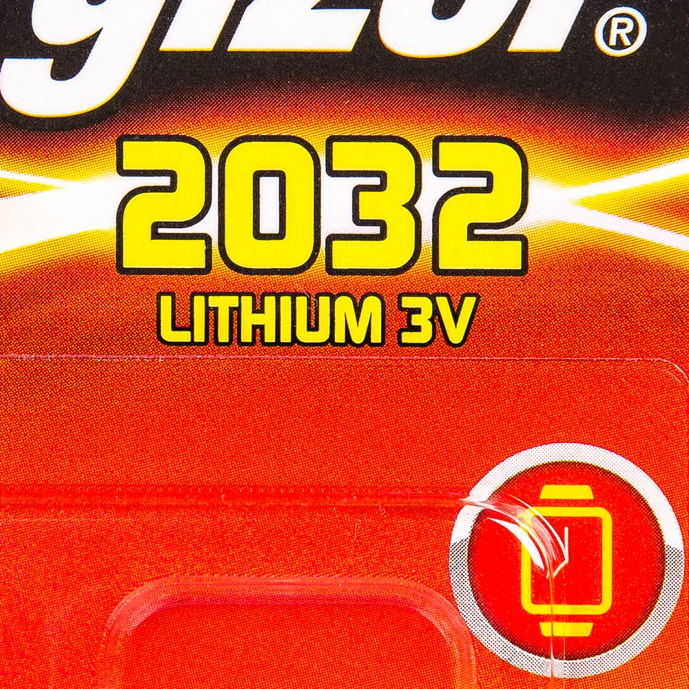 Батарейка литиевая дисковая Energizer "CR2032", 1 шт.