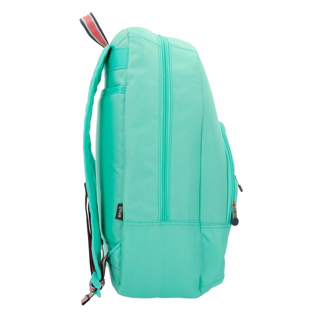 Рюкзак молодежный Enso "Basic" L, бирюзовый