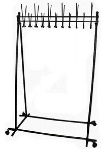 Вешалка гардеробная для одежды "Алла-22" на колесах