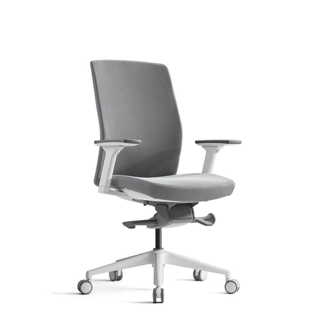 Кресло для руководителя BESTUHL "J2", ткань, пластик, серый 