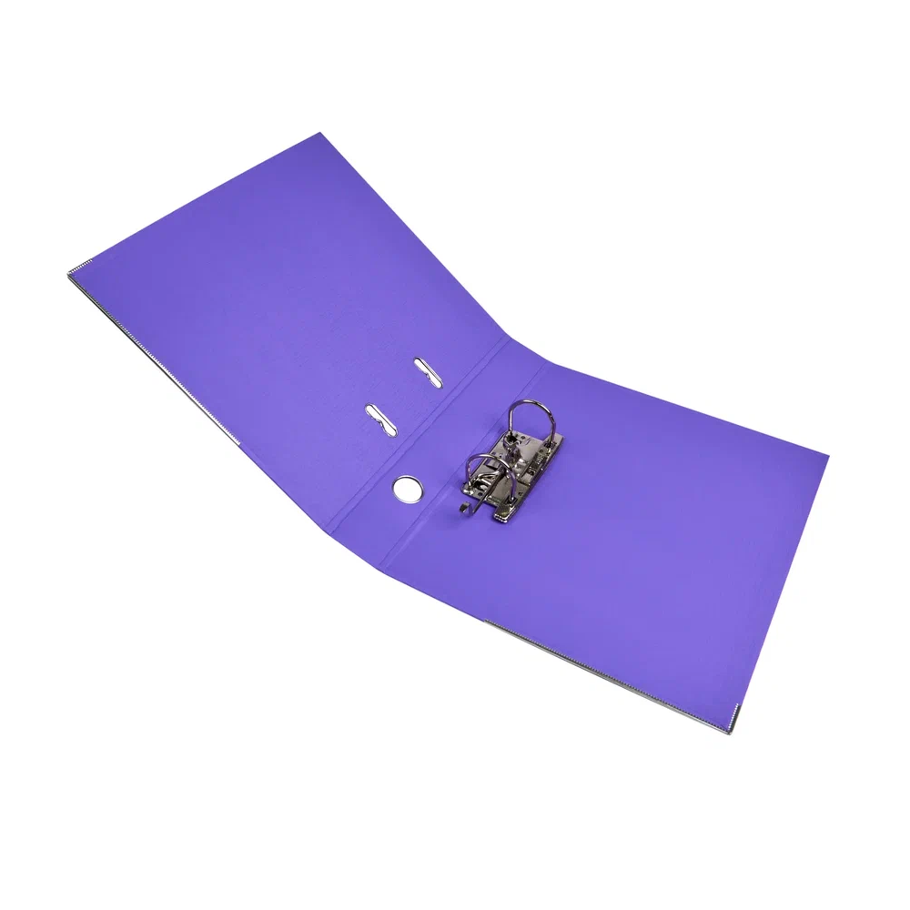 Папка-регистратор "Yesli:", А4, 50 мм, ПВХ, фиолетовый - 5