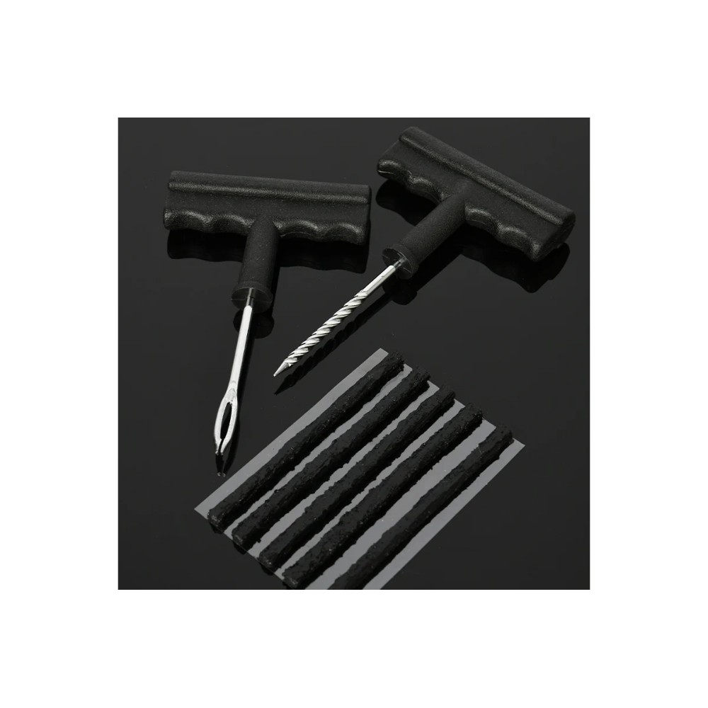 Комплект для ремонта шин Deli YS EDL120001, 7 предметов, черный - 5