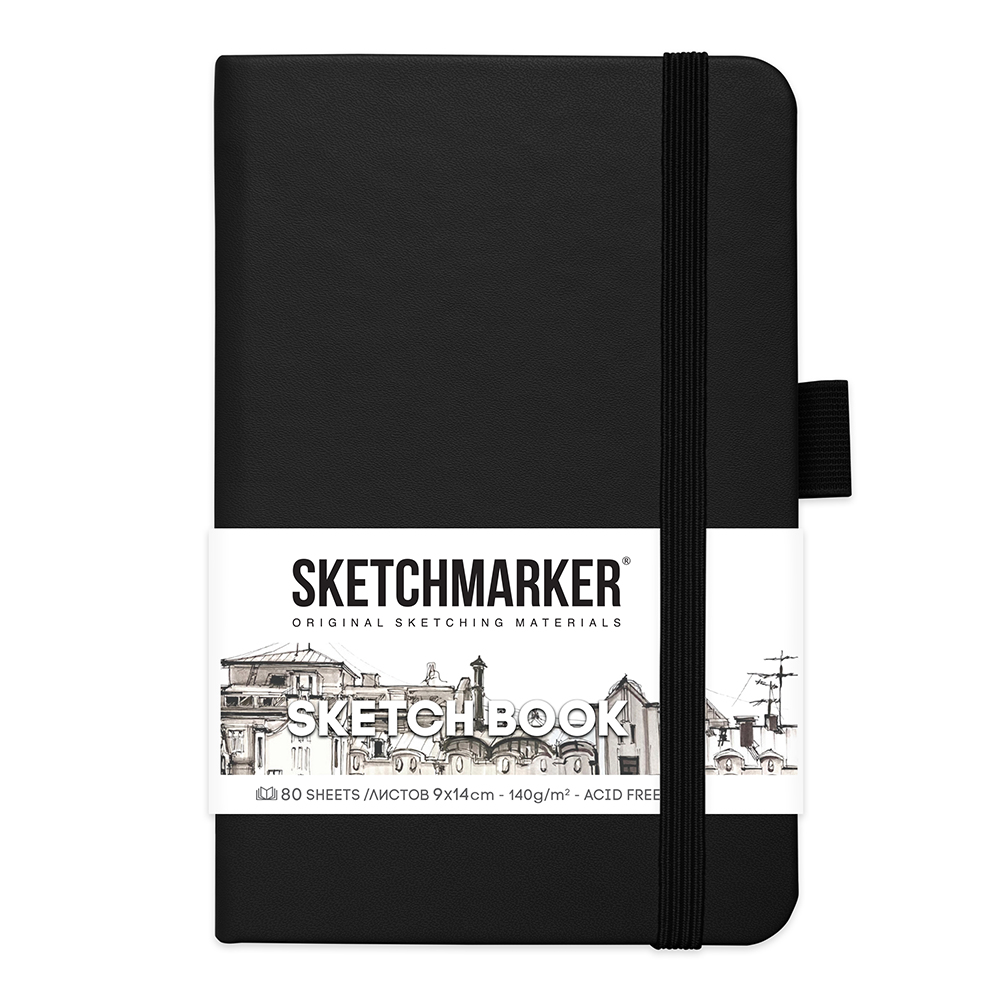 Скетчбук "Sketchmarker", 9x14 см
