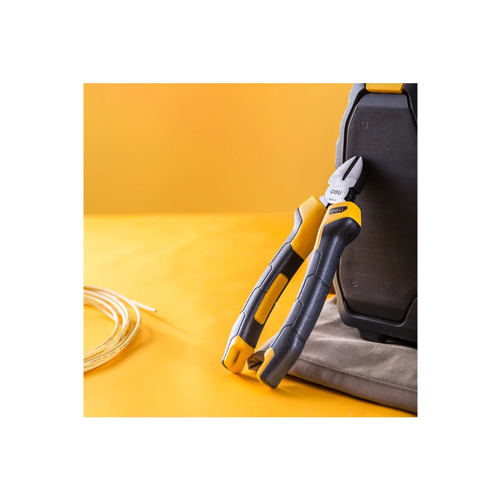 Бокорезы Deli YS EDL2207Z, 180 мм., желтый, черный - 3