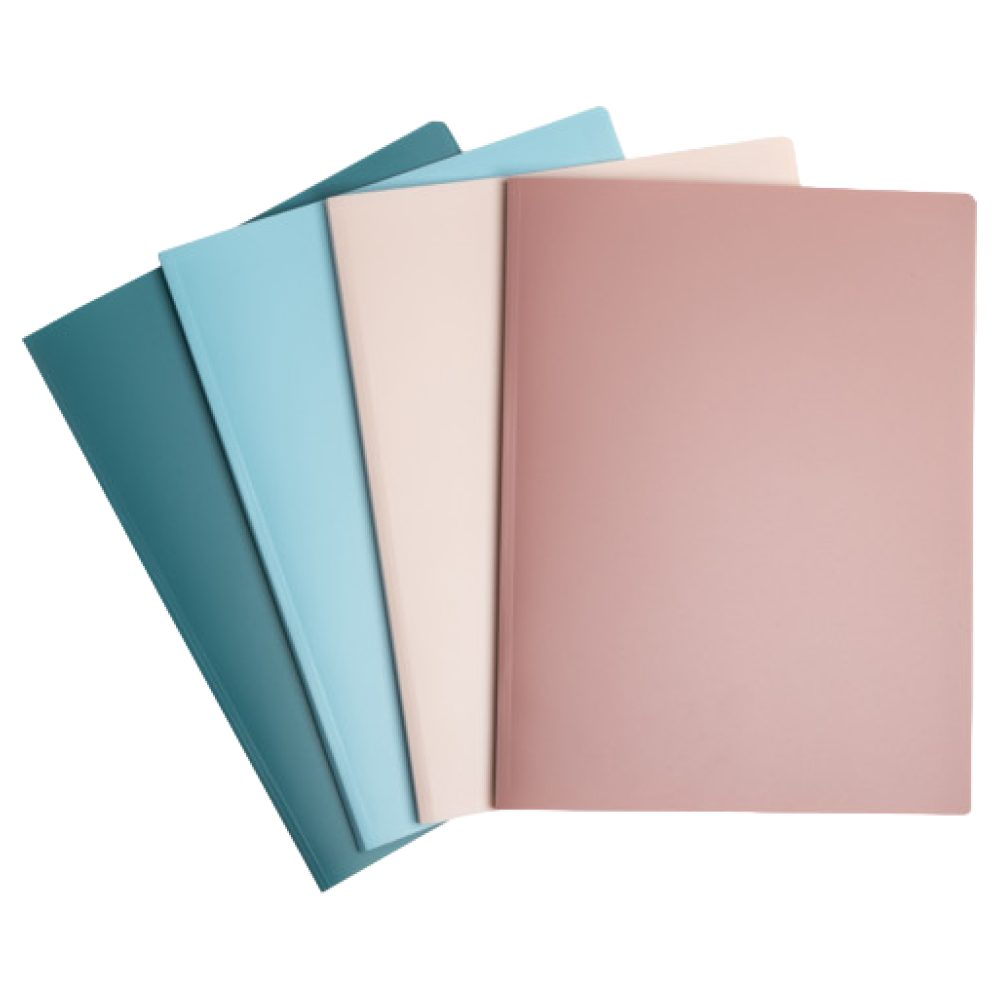 Папка с файлами "Skandi", 40 карманов, ассорти 