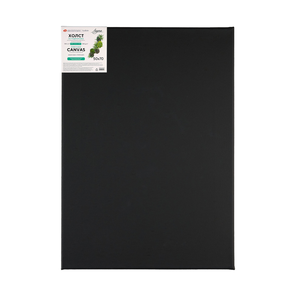 Холст на подрамнике "Ладога", 60х80 см, хлопок, среднее зерно