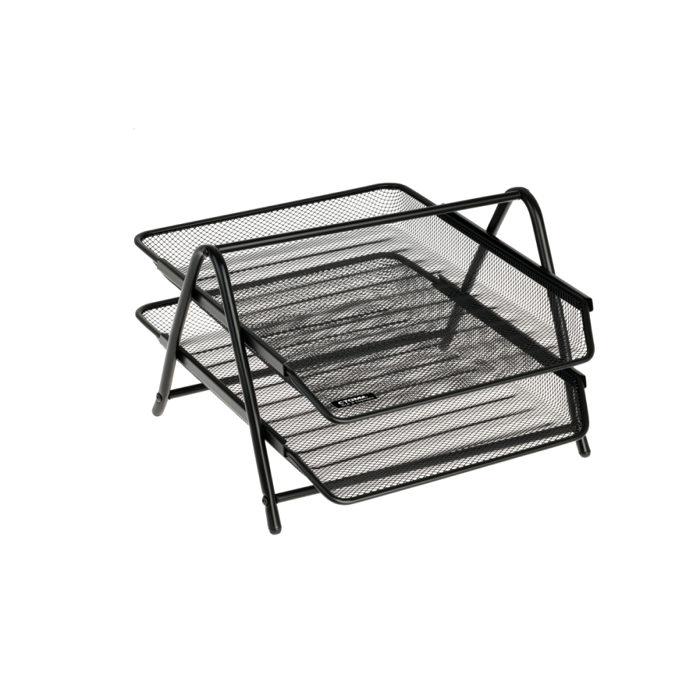 Модуль горизонтальный "Стамм" на 2 лотка, черная сетка