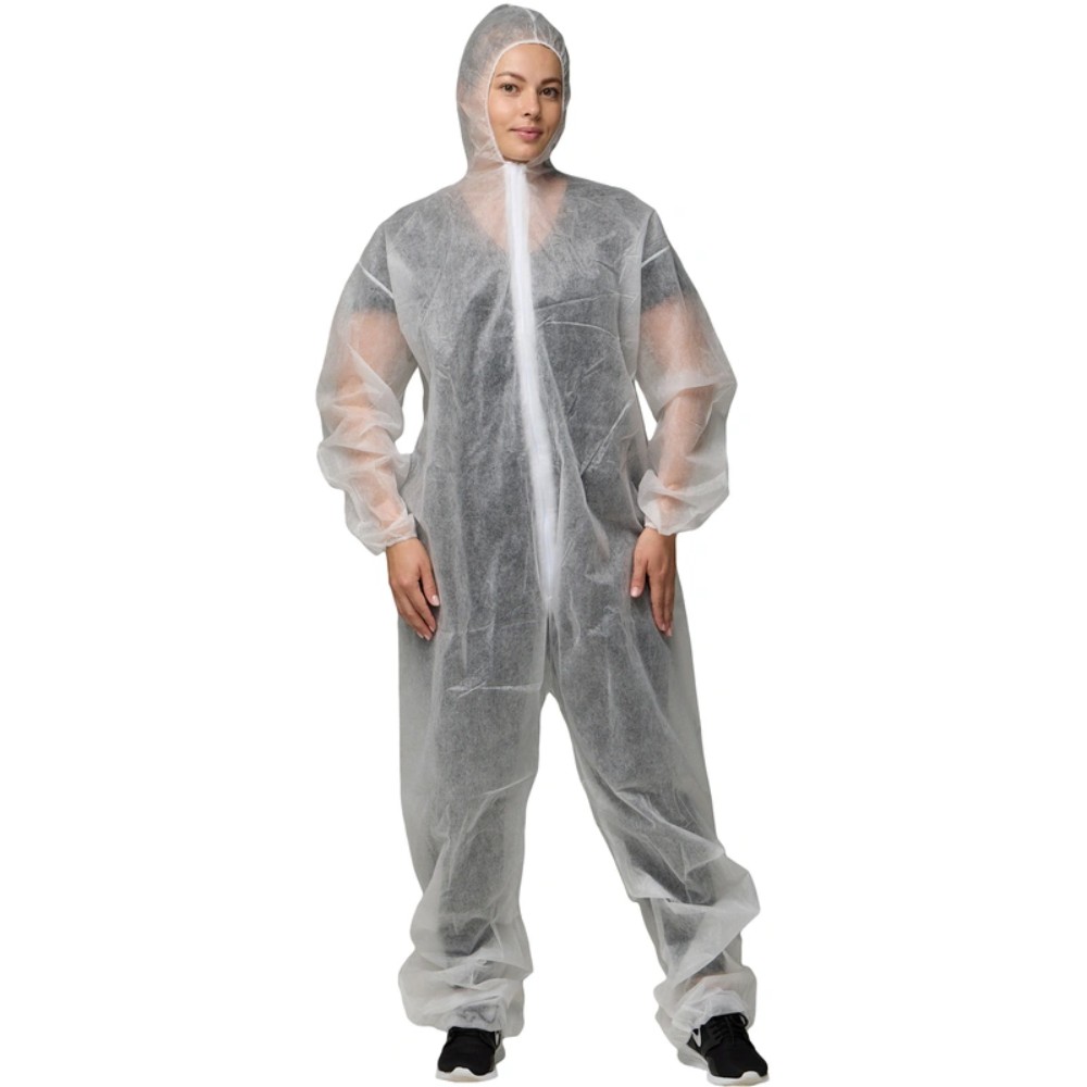 Комбинезон одноразовый "Каспер", белый, 35 г/м2, размер 4ХL