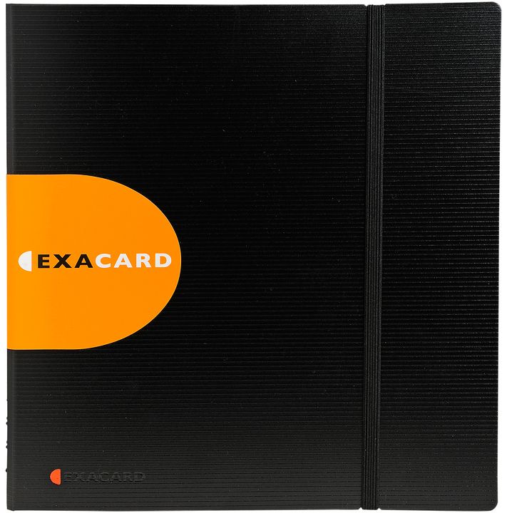 Визитница "Exacard", 265x250мм, черный