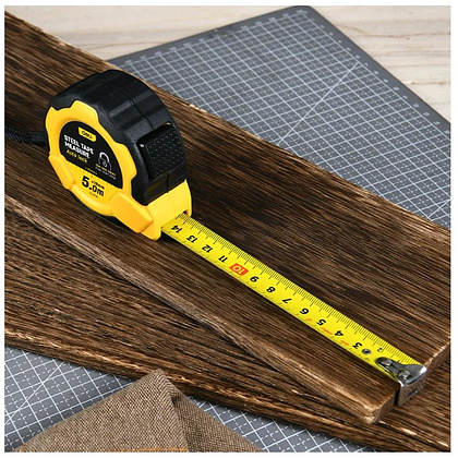 Рулетка Deli YS EDL3796, 5 м х 19 мм, желтый, черный - 8