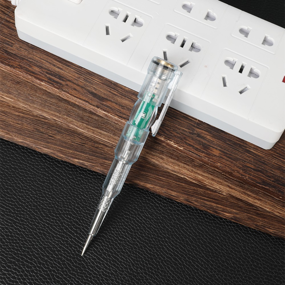 Индикаторная отвертка-тестер Deli YS EDL8004, 24 -250 В, светодиодная, прозрачный - 5