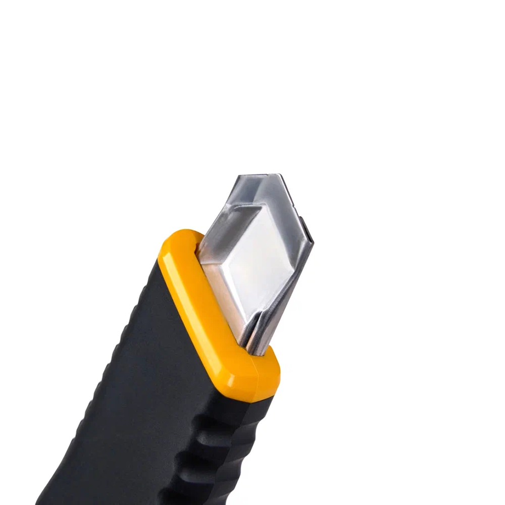 Нож строительный Miles "FA1806G/Y", 18 мм, усиленный - 5