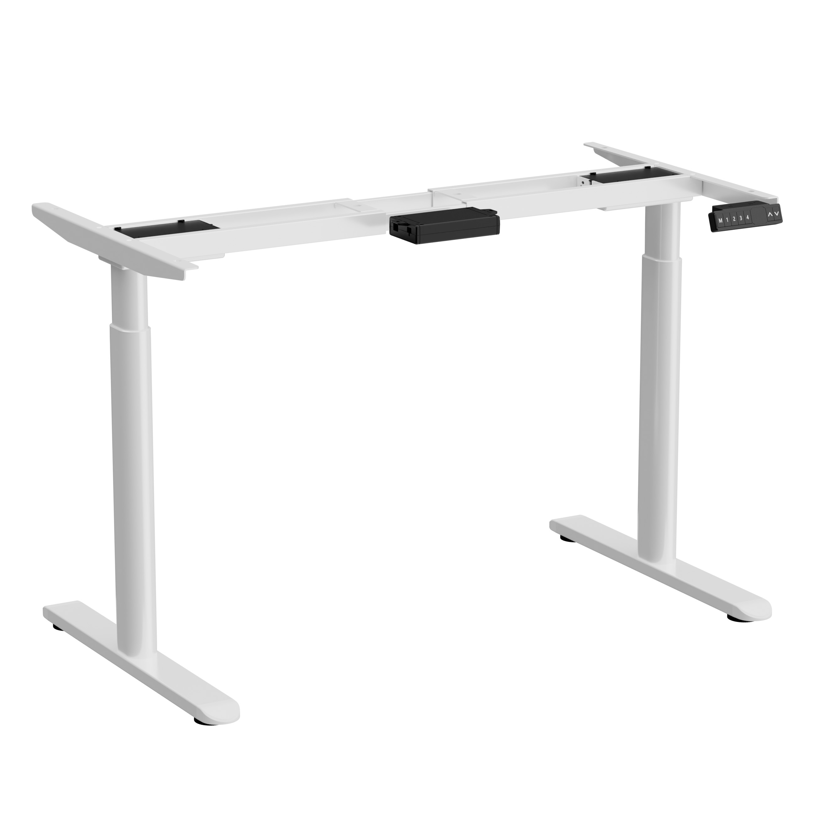 Каркас стола с электроприводом двухмоторный AOKE, Well Desk OVAL (AK02YJYT-ZT2-M02-WT)