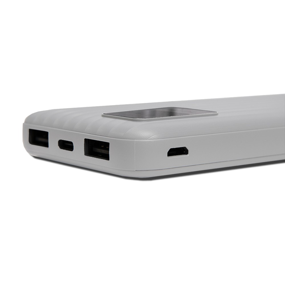 Внешний аккумулятор Power Bank "Wave 10", 10000 mAh, белый - 2