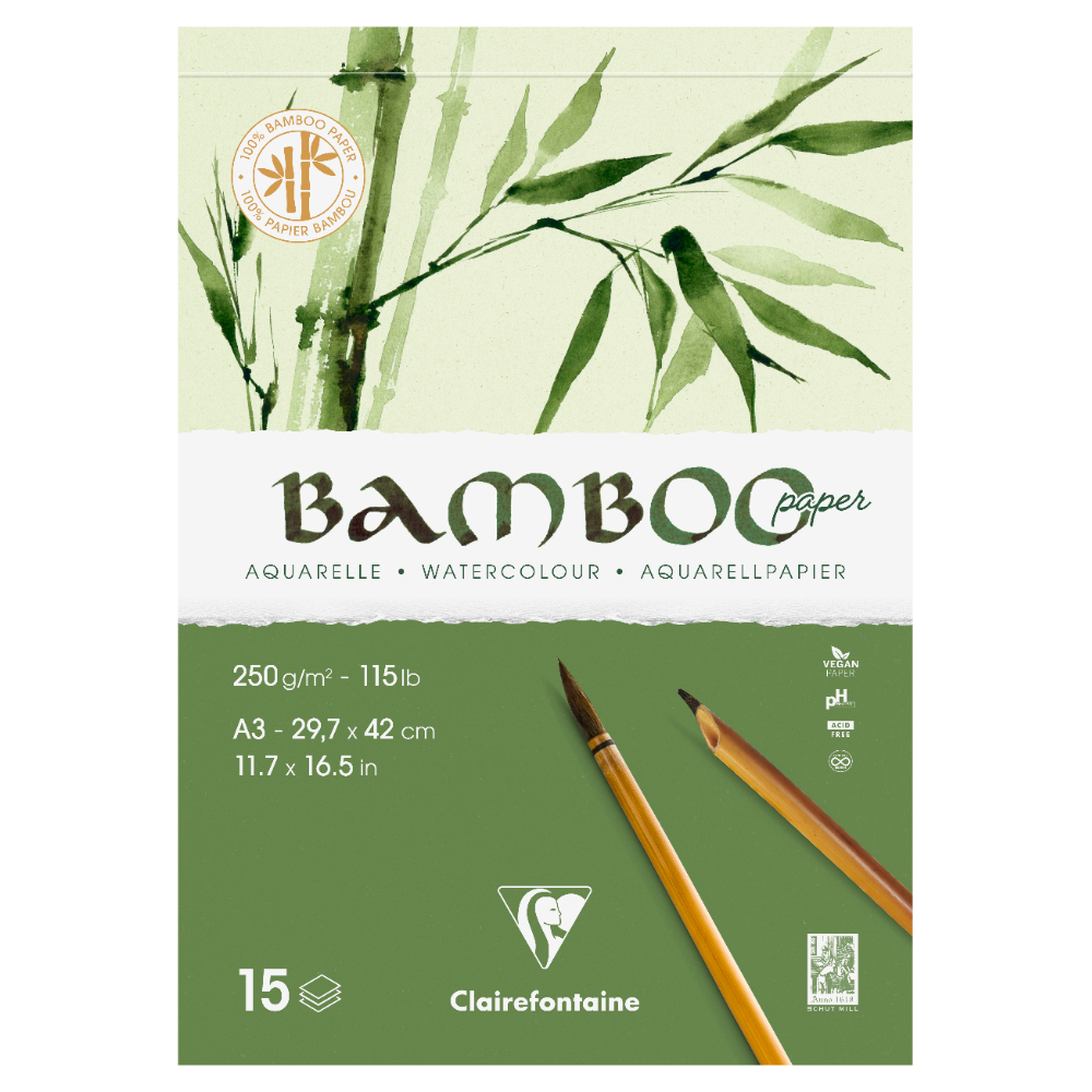 Блок-склейка "Bamboo", 15 листов