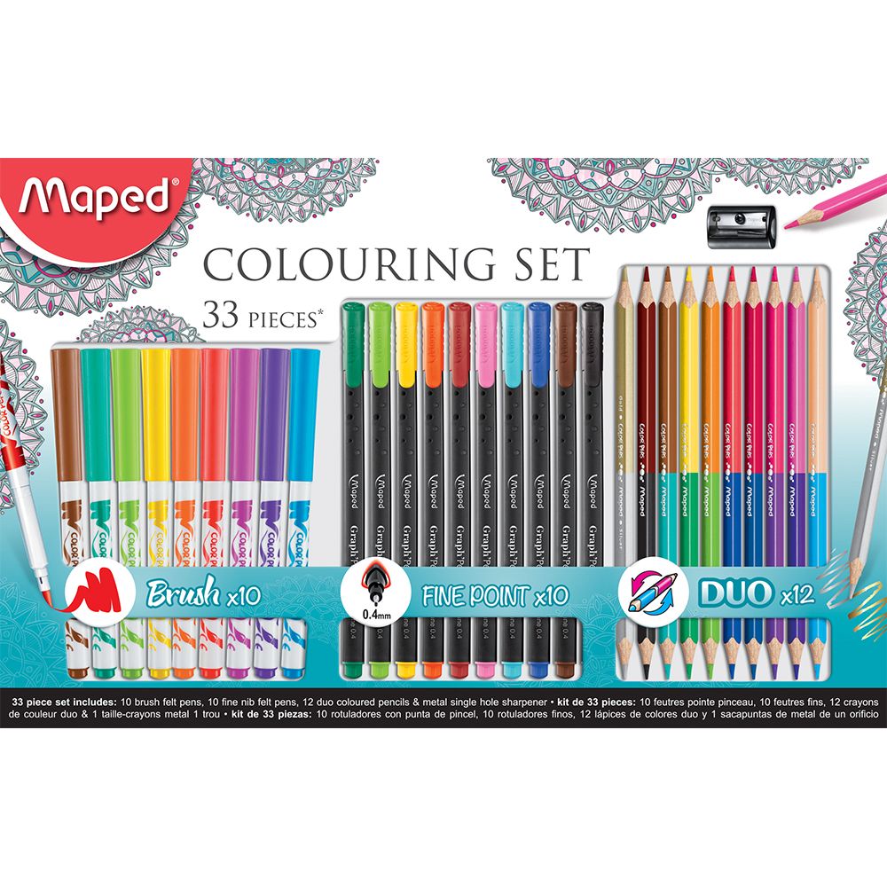 Набор для рисования "Graph Pep's Coloring Set"