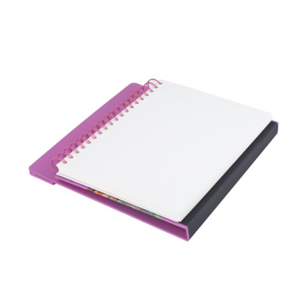 Скетчбук для акварели "Ладога", 17.5х25 см, 20 листов, розовый - 8