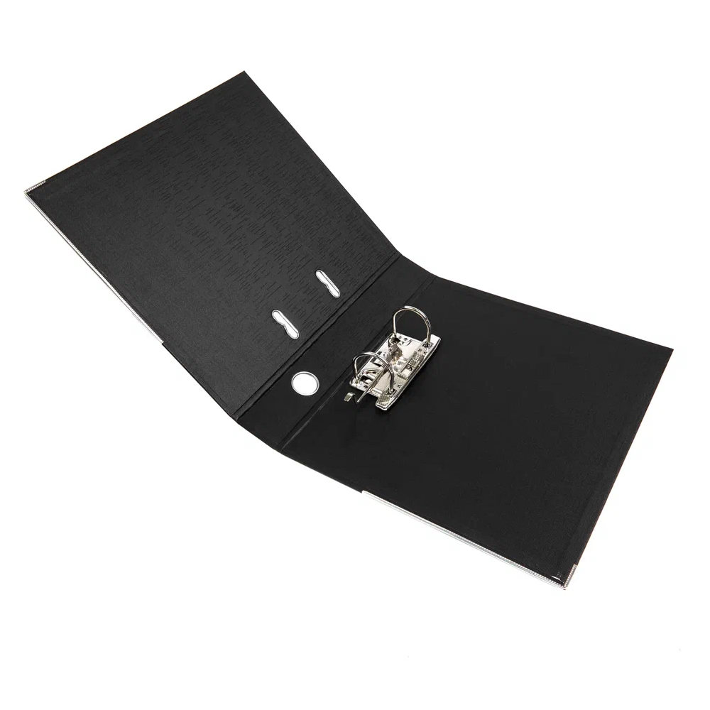 Папка-регистратор "Yesli:", А4,  50 мм, ПВХ, черный - 5