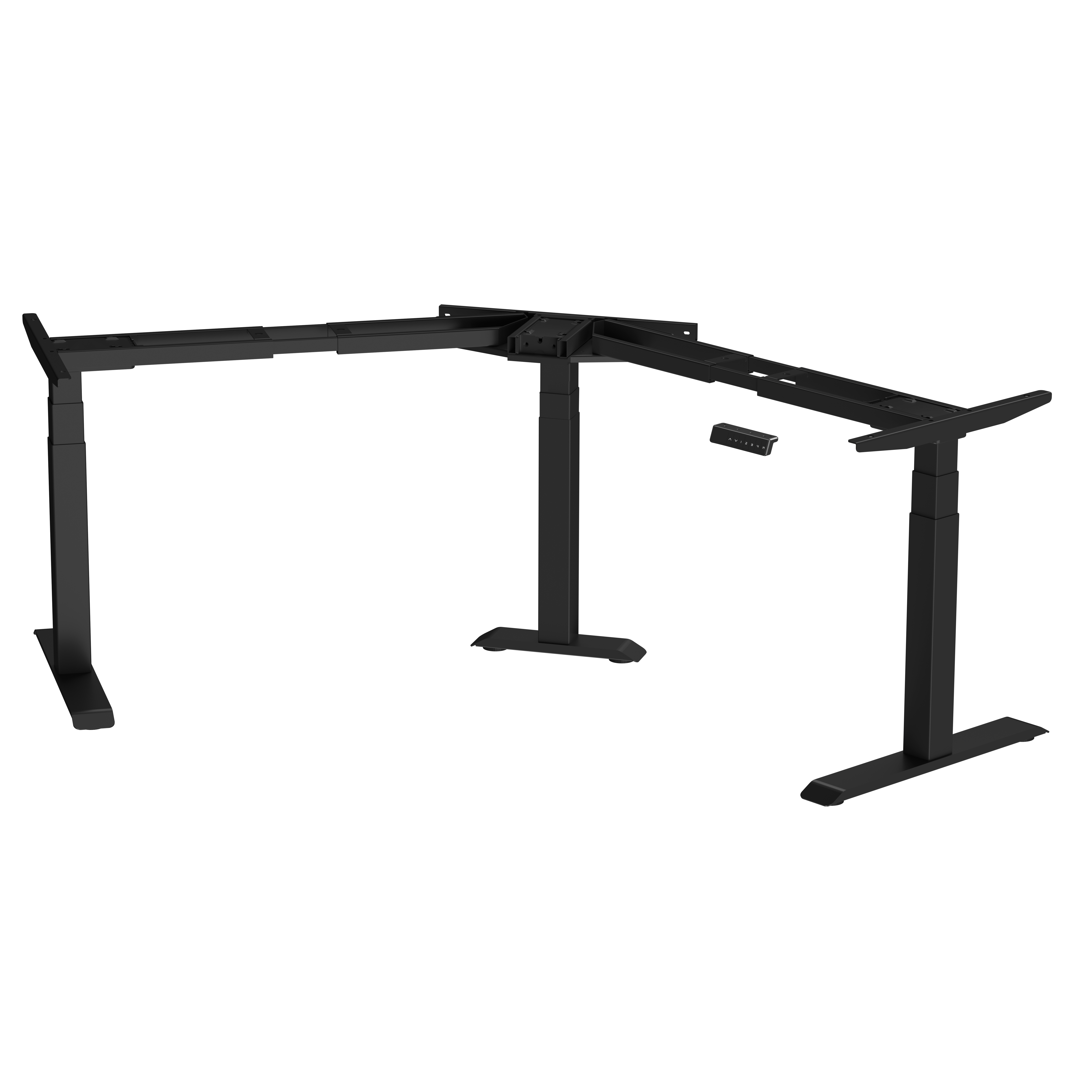 Каркас стола с электроприводом трехмоторный AOKE, Well Desk Wing Pro