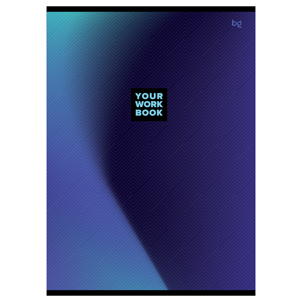 Тетрадь "Monocolor. Gradient", А4, 48 листов, клетка, скоба сбоку, ассорти