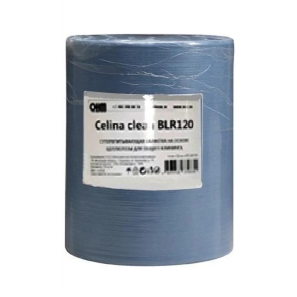 Салфетка из целлюлозы "Celina clean", 31x32 см, 475 шт/рул, голубой